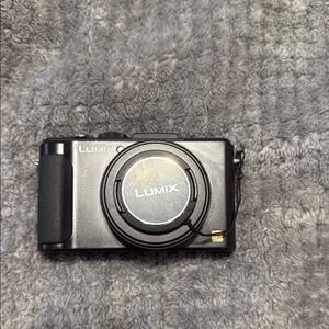 Panasonic Lumix Black Digital Camera with Sleek Design and Portability